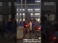 Open-die forging for flange processing - ASME/ANSI B16.5/B16.47 Flange